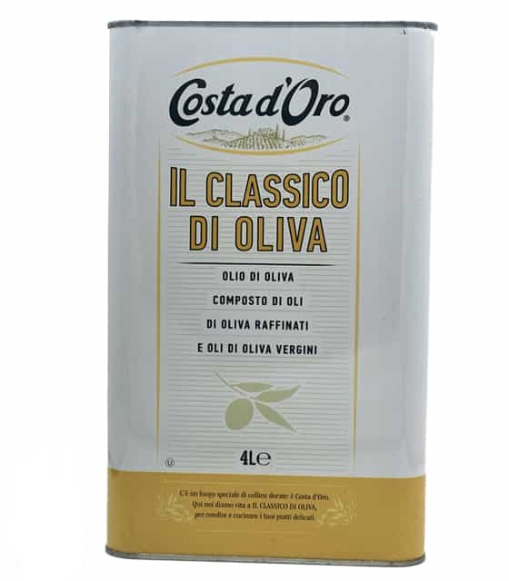 COSTA DORO روغن زیتون بی بو کاستا دورو 4 لیتری