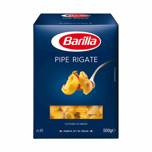 Barilla ماکارونی پایپ ریگاته 500 گرمی باریلا
