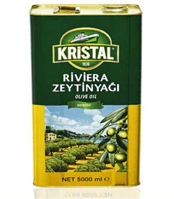 Kristal روغن زیتون 5 لیتری کریستال
