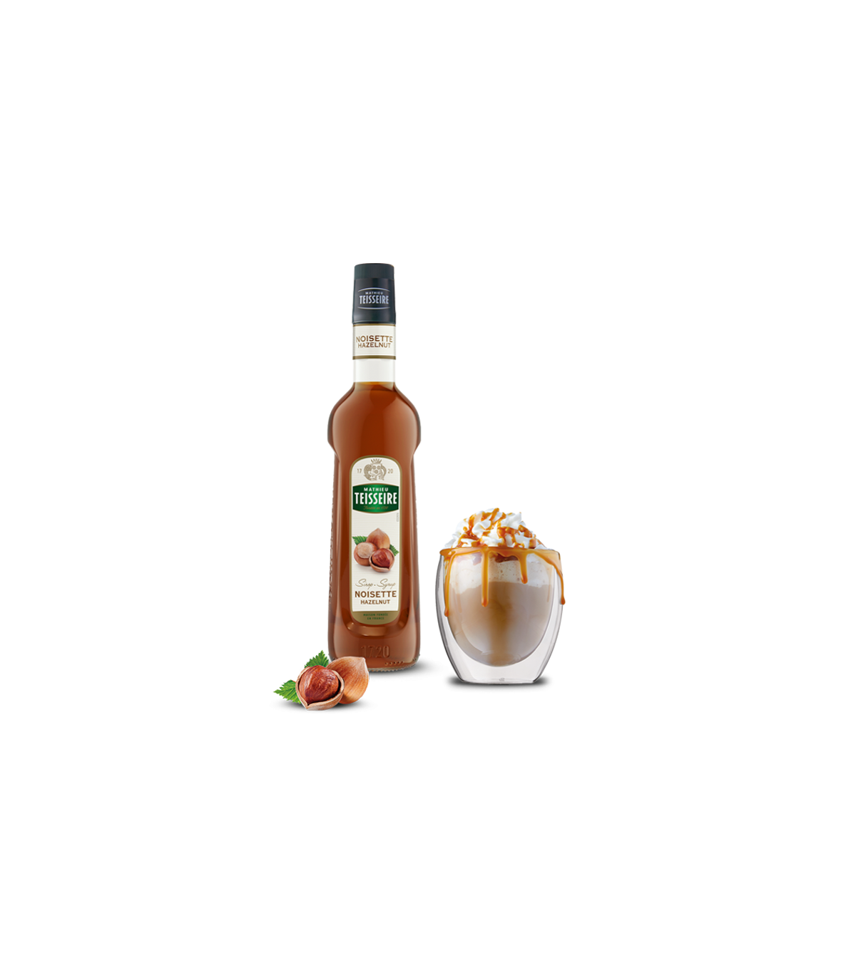 Teisseire سیروپ فندق 700 میلی لیتر تیزر