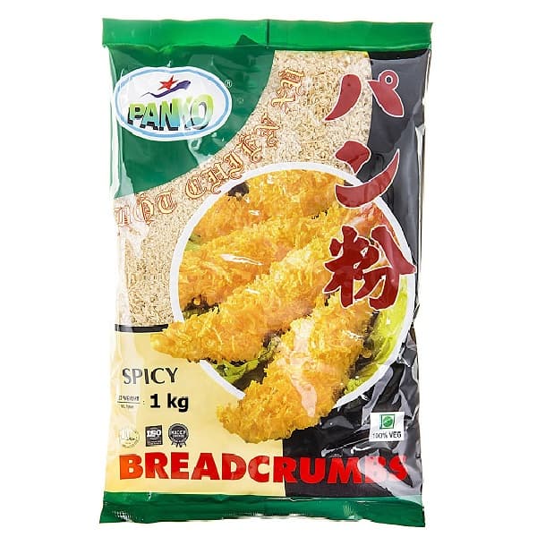 Panko پودر سوخاری اسپایسی 1 کیلویی پانکو