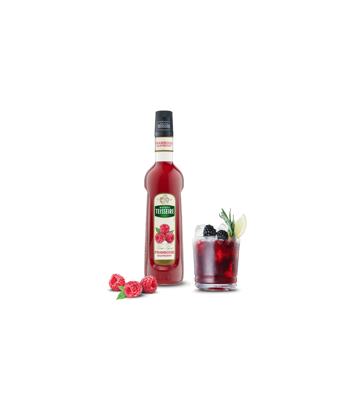 Teisseire سیروپ رزبری 700 میلی لیتر تیزر