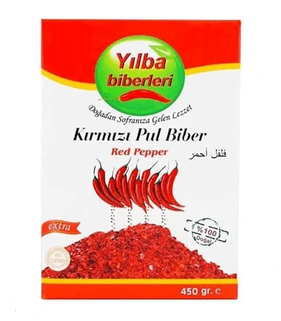 Yilba پول بیبر (فلفل قرمز گرانولی ترکیه) 425 گرم ییلبا